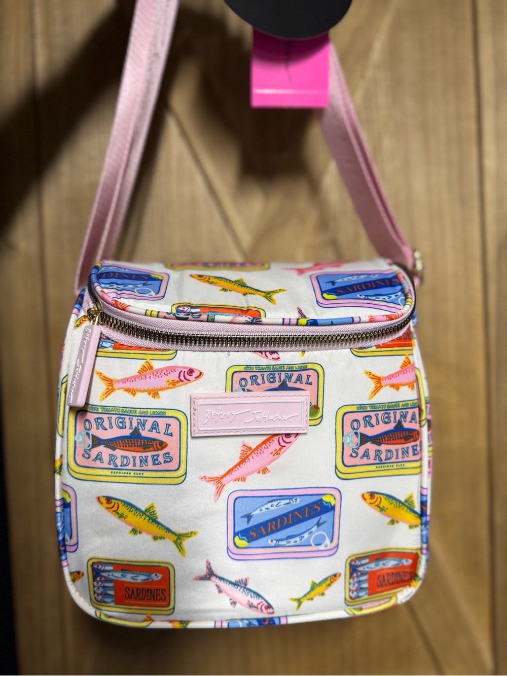 Betsey Johnson NWT Sardine Lunch Tote